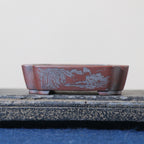 4.5" Rectangular Yixing Zisha Pot – Birds & Flowers – source gallery photo 1; verify variant before publishing