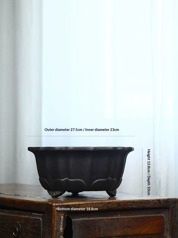 Yixing Zisha Clay Bonsai Pot – Antique Bronze Large – source gallery photo 4; verify variant before publishing