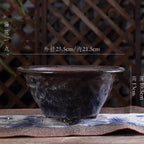 10" Yixing Zisha Clay Bonsai Pot – Floral Cloud Feet – source gallery photo 5; verify variant before publishing