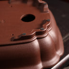 Mokko Yixing pot underside and foot detail