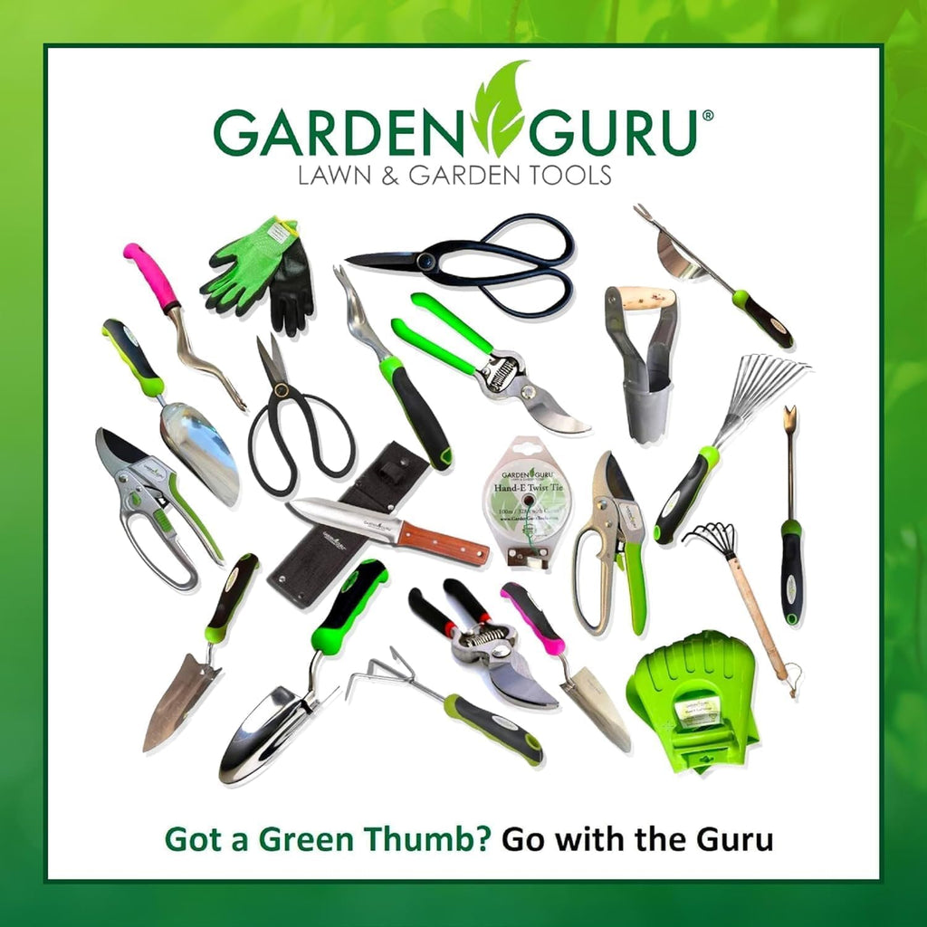 Garden Guru collection graphic showing assorted gardening tools