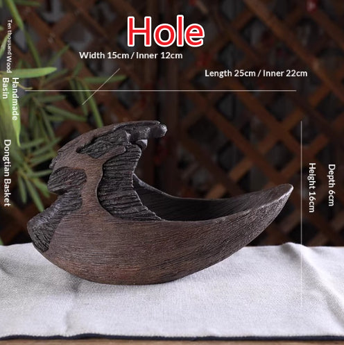 Irregular Yixing Zisha Clay Bonsai Pot – Solid Base – source gallery photo 5; verify variant before publishing