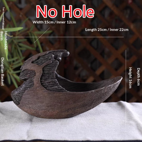 Irregular Yixing Zisha Clay Bonsai Pot – Solid Base – source gallery photo 6; verify variant before publishing
