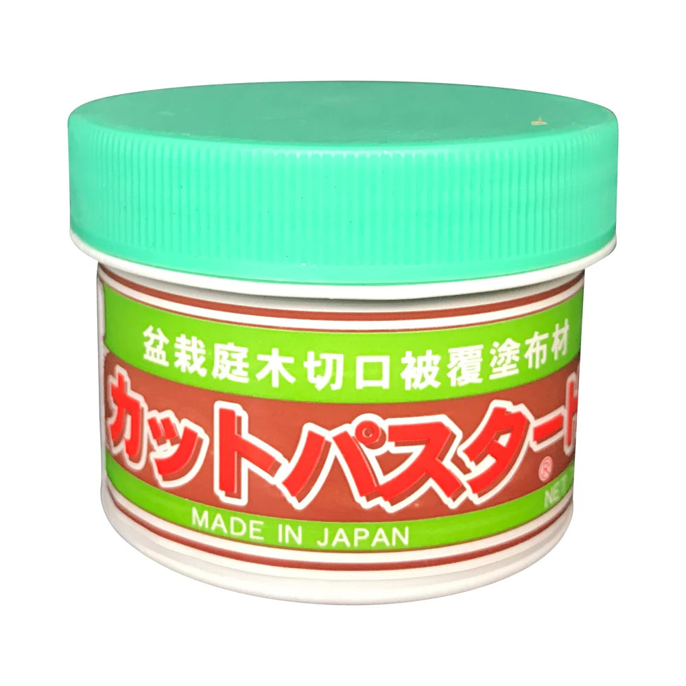Hanagen Cut Paster Hi Japanese bonsai cut paste jar with green cap for conifers and azaleas